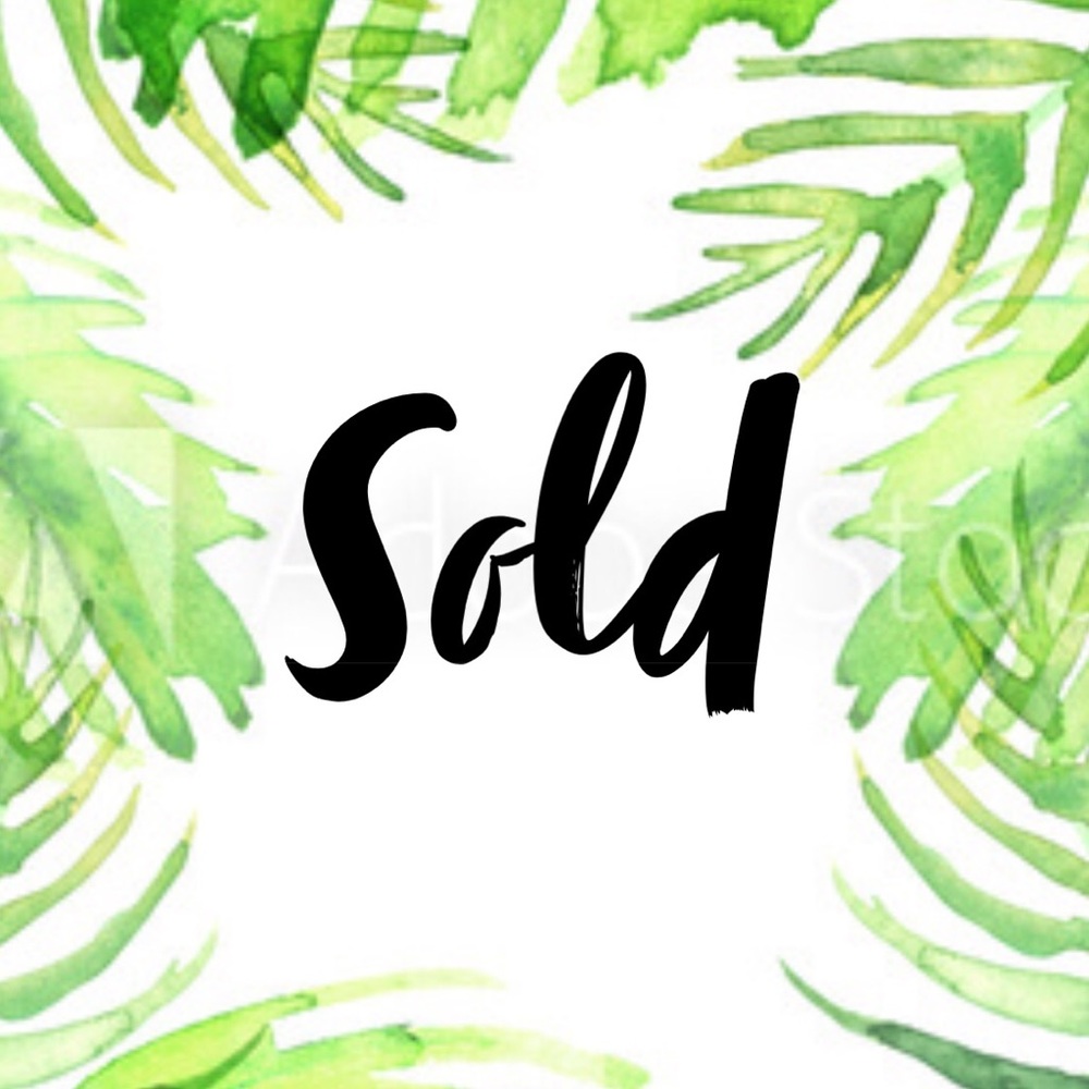 Everything past this point is sold